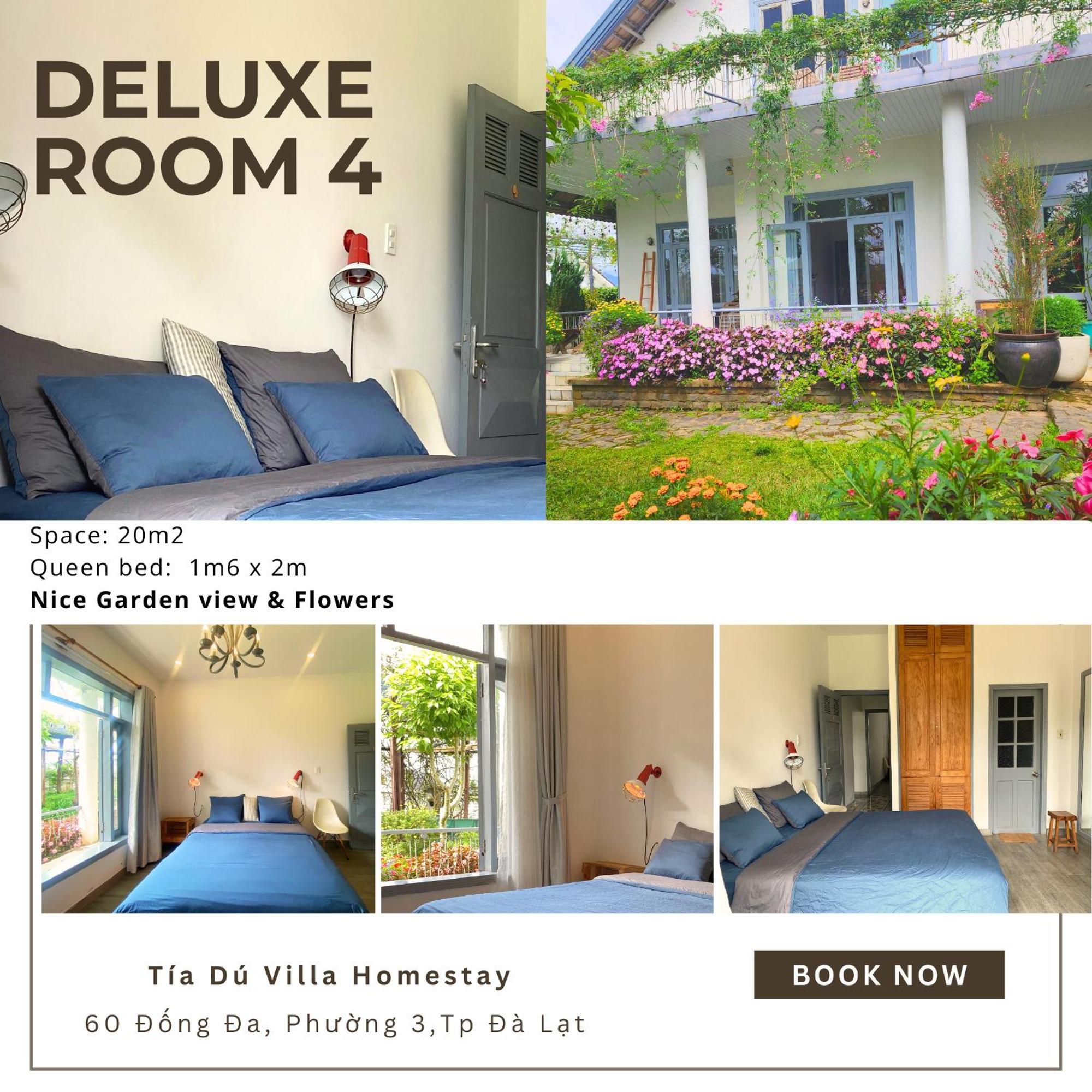 Tia Du Villa Homestay Da Lat Exterior foto